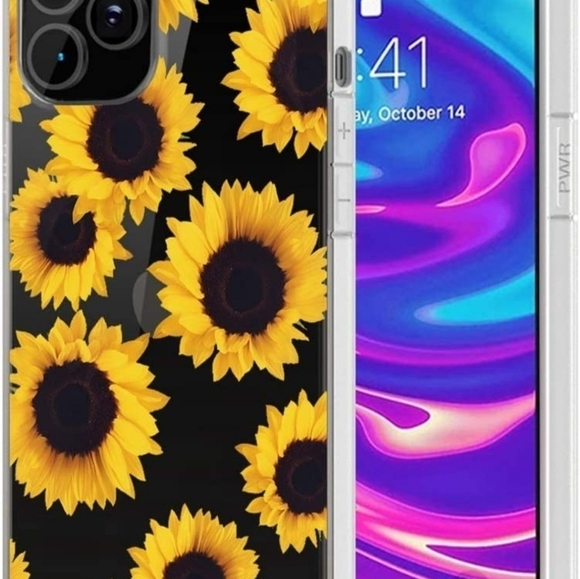 Zoeirc iPhone 12 Pro Max Case 2020 Clear Case for Girls WomenSoft TPU Shockproo - Picture 5 of 7